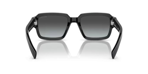 PRADA PR 02ZS - 1AB06T - 52 Okulary przeciwsłoneczne Czarny Kanciaste