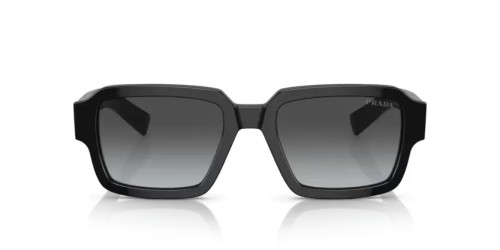 PRADA PR 02ZS - 1AB06T - 52 Okulary przeciwsłoneczne Czarny Kanciaste