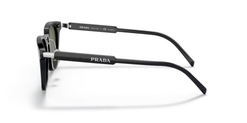 PRADA PR 17YS - 1AB03R - 49 - Z SOCZEWKAMI POLARYZACYJNYMI Okulary przeciwsłoneczne Czarny