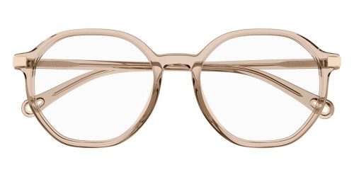 Chloé CH0249OA - 002 - 53 Oprawki korekcyjne Różowy Kanciaste