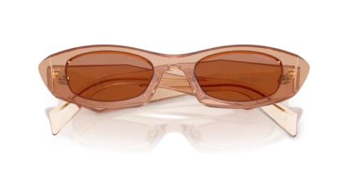 PRADA PR B16S - 28E90Q - 50 Okulary przeciwsłoneczne Owalny