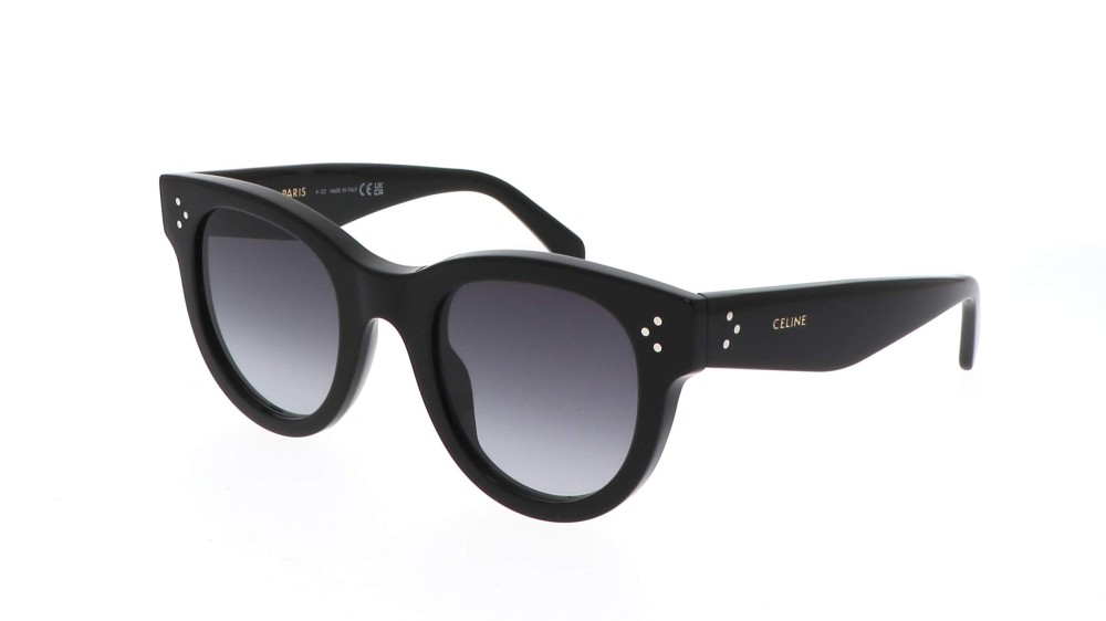 Celine CL4003IN - 01B - 48 Okulary przeciwsłoneczne Czarny Okrągły