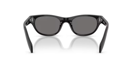 PRADA PR C08S - 16K90T - 50 - Z SOCZEWKAMI POLARYZACYJNYMI Okulary przeciwsłoneczne Czarny Kocie oczy