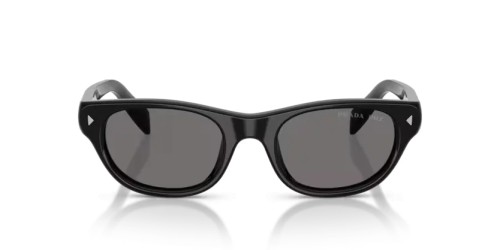 PRADA PR C08S - 16K90T - 50 - Z SOCZEWKAMI POLARYZACYJNYMI Okulary przeciwsłoneczne Czarny Kocie oczy