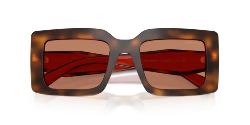 PRADA PR D01S - 01K90Q - 52 Okulary przeciwsłoneczne Prostokątny