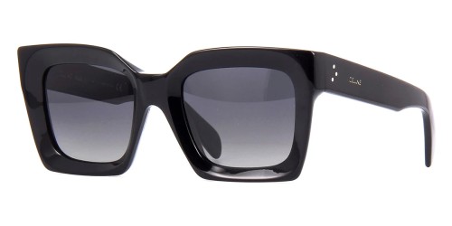 Celine CL40130I - 01D - 51 - Z SOCZEWKAMI POLARYZACYJNYMI Okulary przeciwsłoneczne Czarny Kanciaste