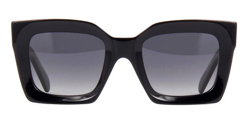 Celine CL40130I - 01D - 51 - Z SOCZEWKAMI POLARYZACYJNYMI Okulary przeciwsłoneczne Czarny Kanciaste
