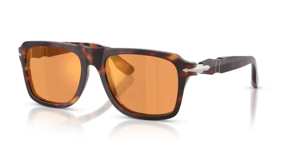 Persol PO8002S - 24/3L - 55 Okulary przeciwsłoneczne Havanna Prostokątny