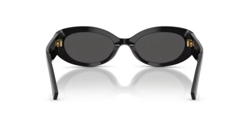 DOLCE & GABBANA DG4537 - 501/87 - 53 Okulary przeciwsłoneczne Czarny Owalny
