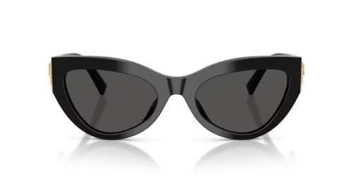 DOLCE & GABBANA DG4536 - 501/87 - 55 Okulary przeciwsłoneczne Czarny Kocie oczy