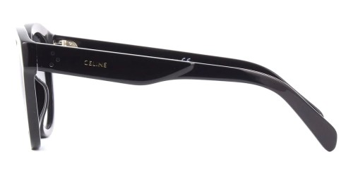 Celine CL40167I - 01B - 55 Okulary przeciwsłoneczne Czarny Okrągły