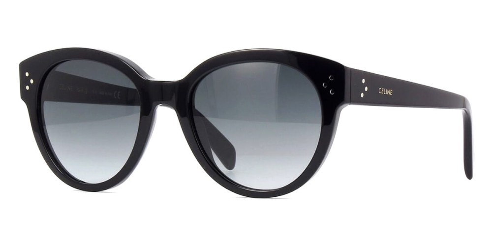 Celine CL40169I - 01B - 54 Okulary przeciwsłoneczne Czarny Okrągły