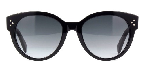 Celine CL40169I - 01B - 54 Okulary przeciwsłoneczne Czarny Okrągły