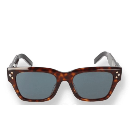 Dior CD DIAMOND S3F - 25B0 N - 55 Okulary przeciwsłoneczne Zielony Kanciaste