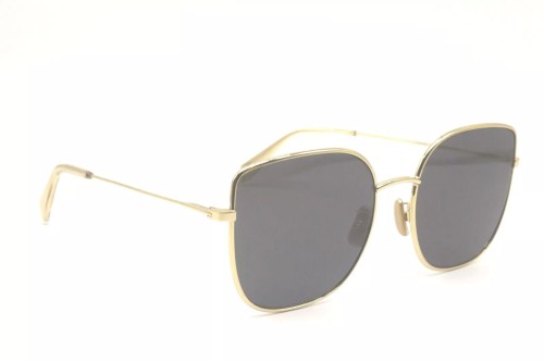 Celine CL40174U - 30A - 59 Okulary przeciwsłoneczne Złoty Pillow (zaokrąglony)