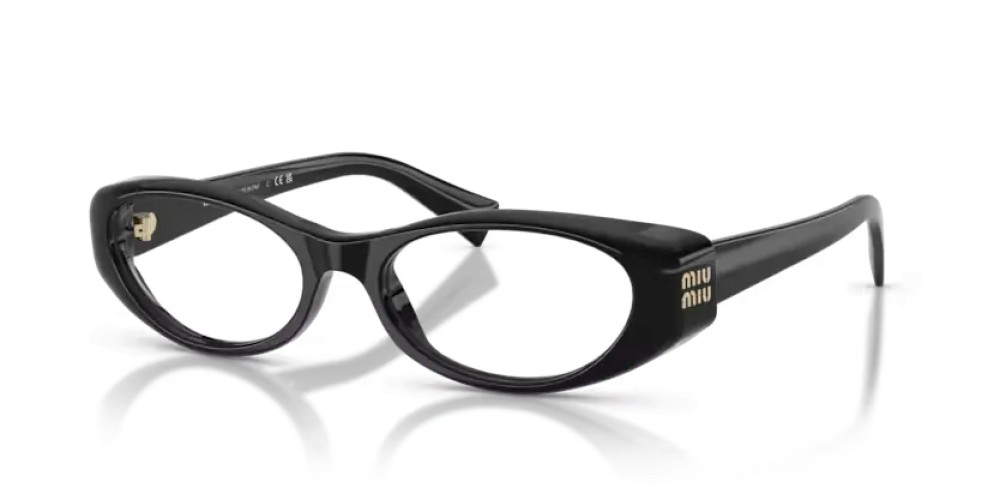 MIU MIU MU 03ZV - 16K1O1 - 55 Oprawki korekcyjne Czarny Owalny