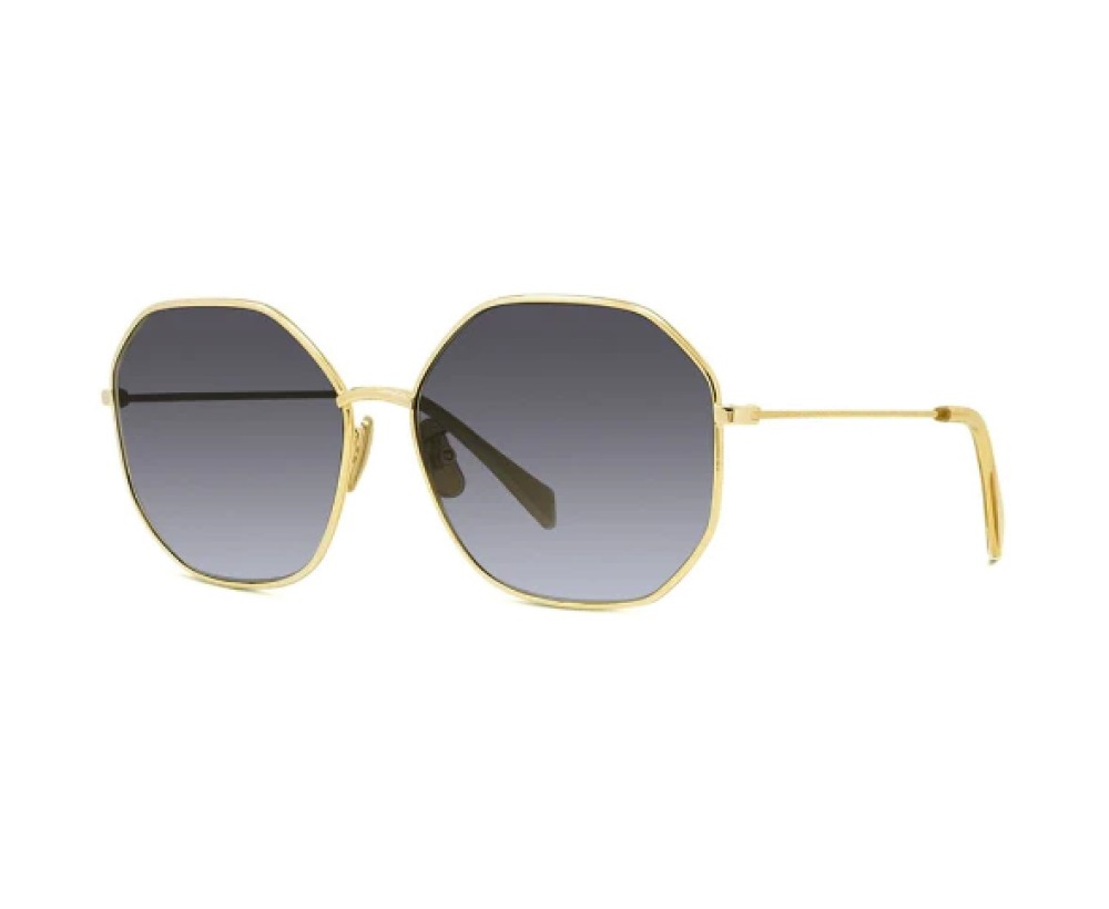 Celine CL40175U - 30B - 60 Okulary przeciwsłoneczne Złoty Kanciaste