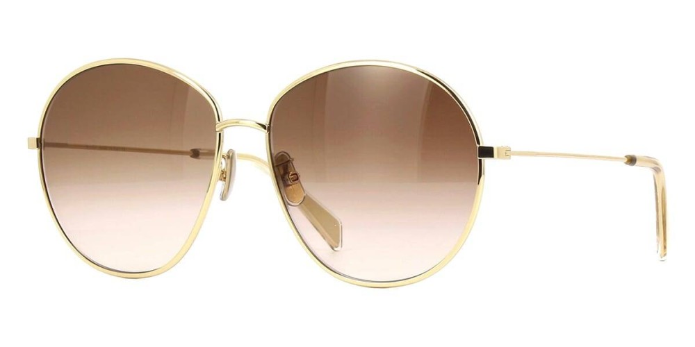 Celine CL40177U - 30F - 61 Okulary przeciwsłoneczne Złoty Okrągły