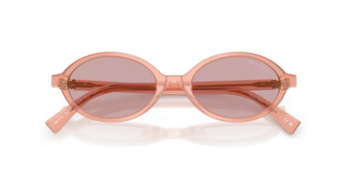 MIU MIU MU 04ZS - 20I60V - ​50 Okulary przeciwsłoneczne Owalny