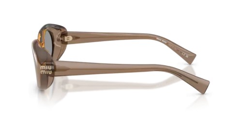 MIU MIU MU B09S - 24M50Q - 52 Okulary przeciwsłoneczne Beżowy Owalny