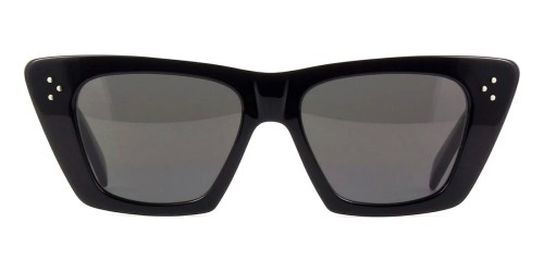 Celine CL40187I - 01A - 51 Okulary przeciwsłoneczne Czarny Kocie oczy