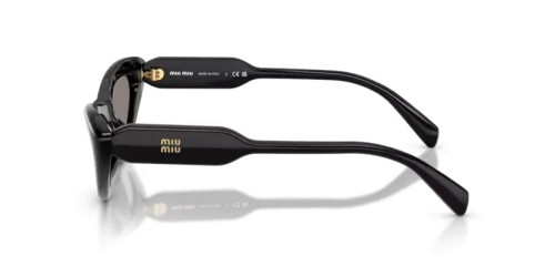 MIU MIU MU B11SU - 16K80Q - 55 Okulary przeciwsłoneczne Czarny Kocie oczy