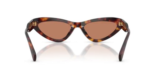 MIU MIU MU B11SU - 27L90Q - 55 Okulary przeciwsłoneczne Havanna Kocie oczy