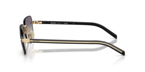 PRADA PR D55S - ZVN60W - 55 Okulary przeciwsłoneczne Prostokątny