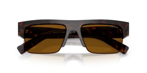 PRADA PR D12SU - 17N20V - 55 Okulary przeciwsłoneczne Prostokątny