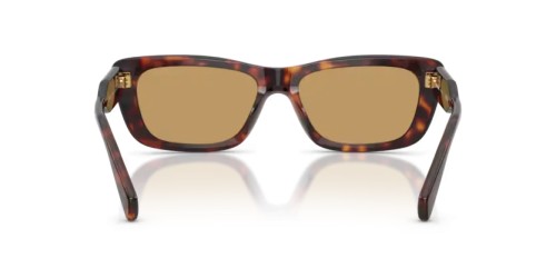 MIU MIU MU B12S - 27L10Y - 56 Okulary przeciwsłoneczne Havanna Prostokątny