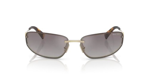 MIU MIU MU A50S - ZVN30C - 68 Okulary przeciwsłoneczne Owalny
