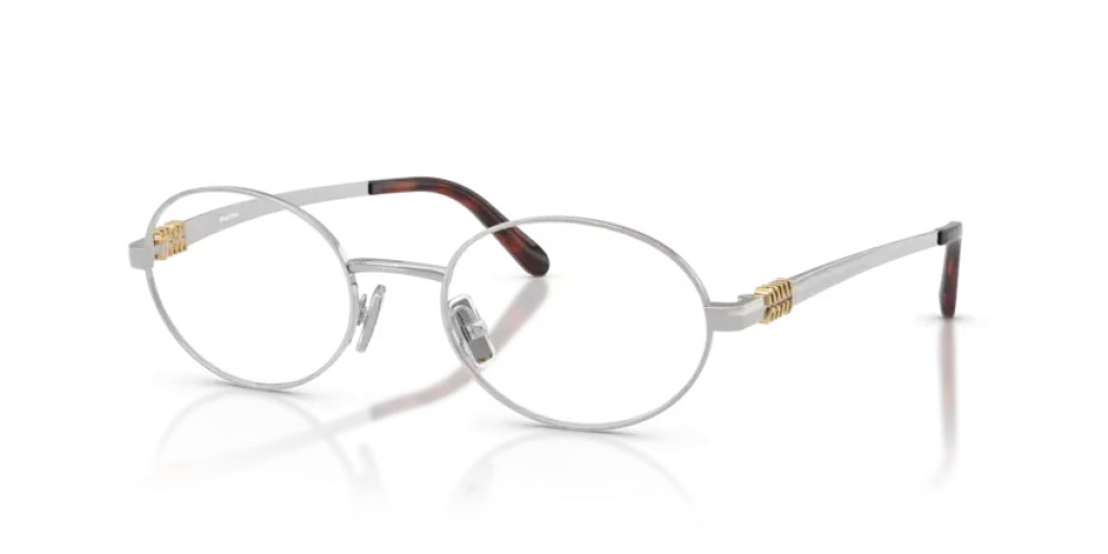 MIU MIU MU 50ZV - 1BC1O1 - 52 Oprawki korekcyjne Srebrny Owalny