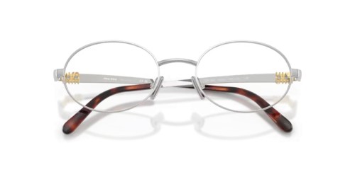 MIU MIU MU 50ZV - 1BC1O1 - 52 Oprawki korekcyjne Srebrny Owalny