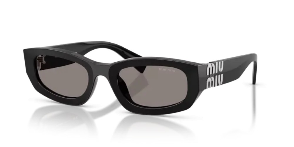 MIU MIU MU B04S - 16K80Q - 53 Okulary przeciwsłoneczne Czarny