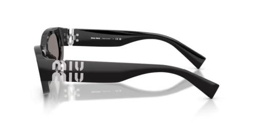 MIU MIU MU B04S - 16K80Q - 53 Okulary przeciwsłoneczne Czarny