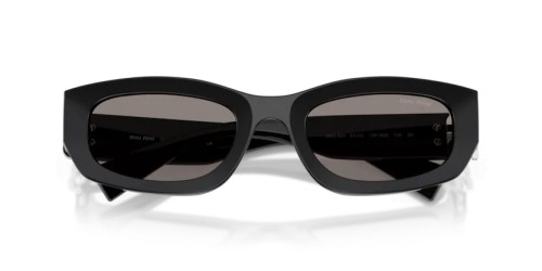 MIU MIU MU B04S - 16K80Q - 53 Okulary przeciwsłoneczne Czarny