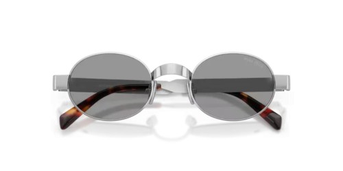 MIU MIU MU B51S - 21M50Q - 47 Okulary przeciwsłoneczne Owalny