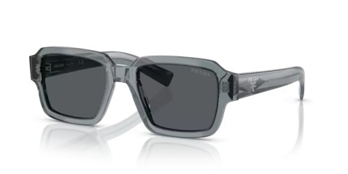 PRADA PR 02ZS - 17T07T - 52 Okulary przeciwsłoneczne Kanciaste