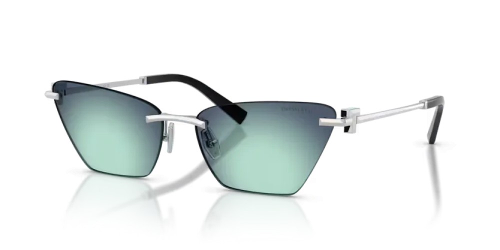 TIFFANY & CO. TF3120 - 60019S - 61 Okulary przeciwsłoneczne Srebrny Motyl