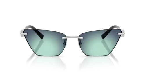 TIFFANY & CO. TF3120 - 60019S - 61 Okulary przeciwsłoneczne Srebrny Motyl