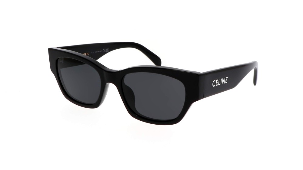 Celine CL40197U L - 01A - 54 Okulary przeciwsłoneczne Czarny Kanciaste
