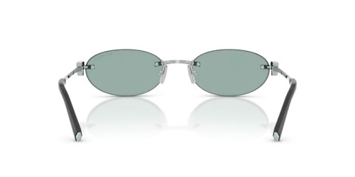 TIFFANY & CO. TF3119D - 600165 - 56 Okulary przeciwsłoneczne Srebrny Owalny