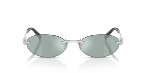 TIFFANY & CO. TF3119D - 600165 - 56 Okulary przeciwsłoneczne Srebrny Owalny