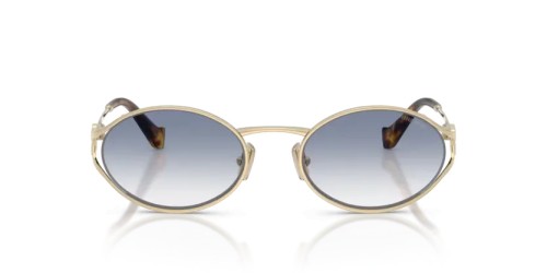 MIU MIU MU 52YS - ZVN80O - 54 Okulary przeciwsłoneczne Owalny
