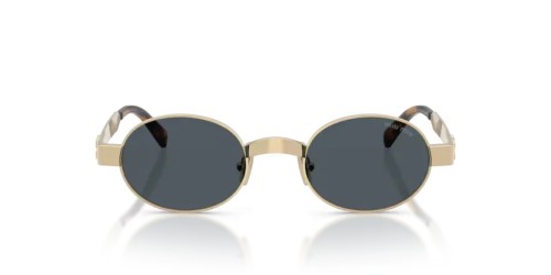 MIU MIU MU B51S - ZVN70B - 47 Okulary przeciwsłoneczne Owalny