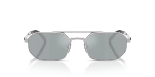 PRADA PR D53S - 1BC40X - 55 Okulary przeciwsłoneczne Srebrny