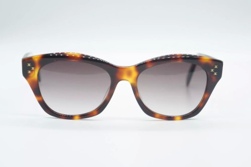 Celine CL40217U - 53K - 55 Okulary przeciwsłoneczne Havanna Pillow (zaokrąglony)