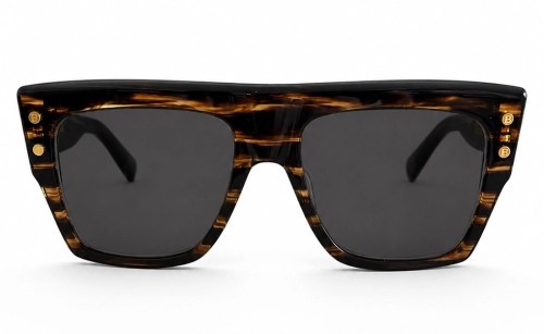 Balmain BPS-100 B-I - B - 56 Okulary przeciwsłoneczne Havanna Kwadratowy