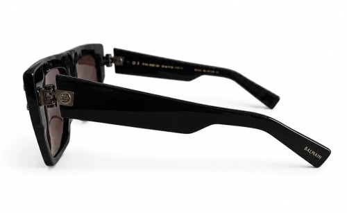 Balmain BPS-100 B-I - C - 56 Okulary przeciwsłoneczne Czarny Kwadratowy