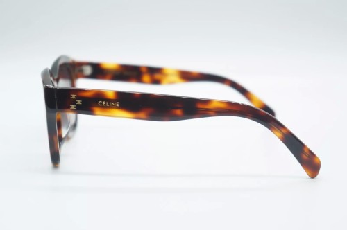 Celine CL40217U - 53K - 55 Okulary przeciwsłoneczne Havanna Pillow (zaokrąglony)